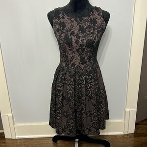 Black floral Xhilaration short tank dress